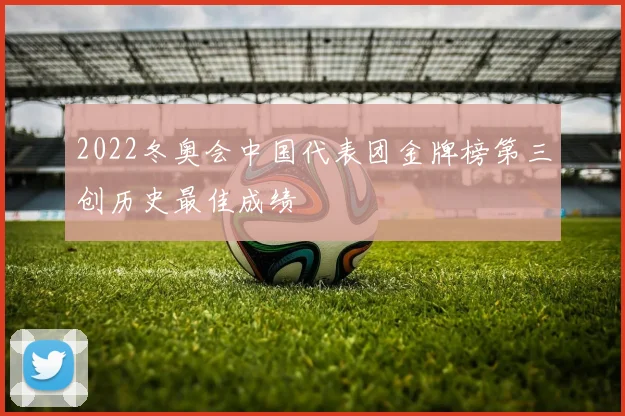 2022冬奥会中国代表团金牌榜第三创历史最佳成绩